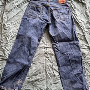 Levi's Classic Indigo Straight Jeans